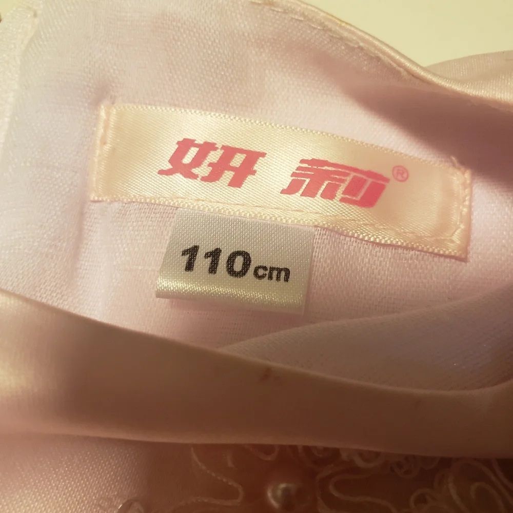 Girls Easter/Wedding Dress Size 4T Pink‎ and White